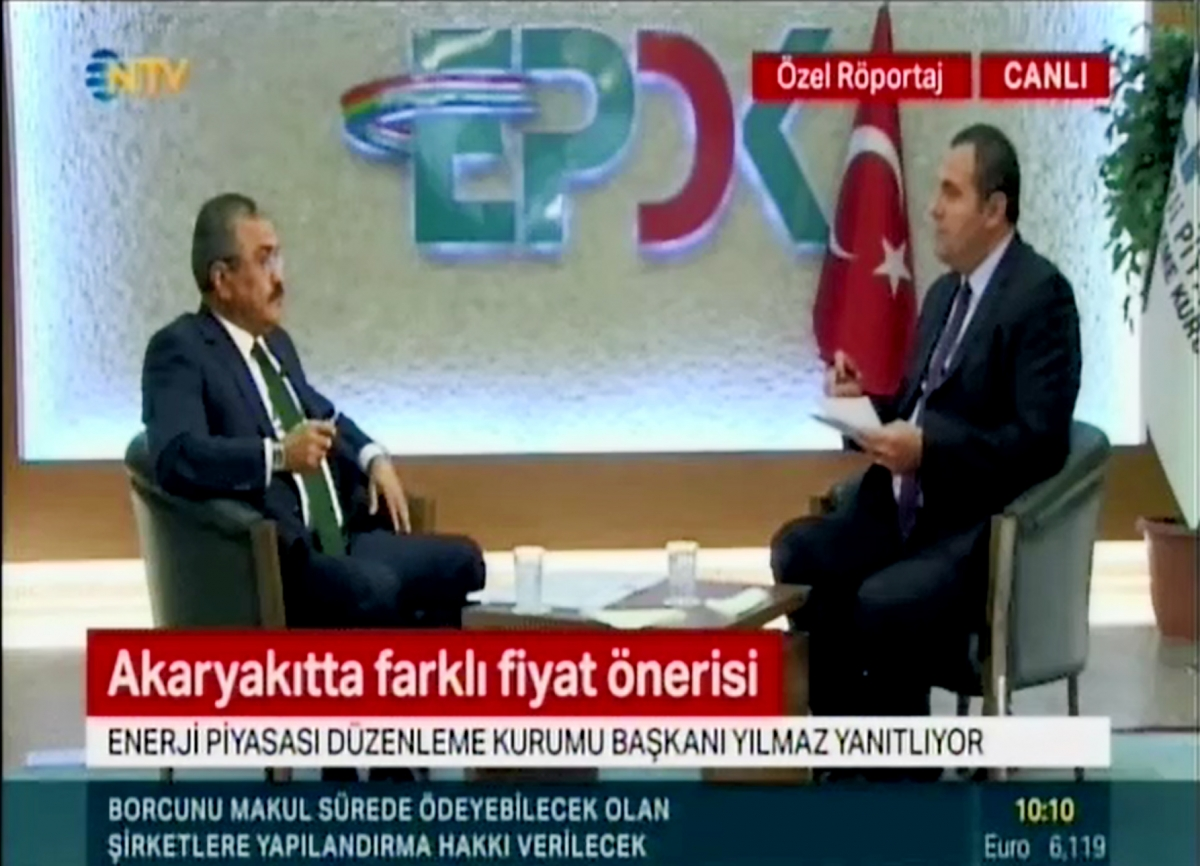 EPDK Başkanı Mustafa Yılmaz'dan NTV'ye Önemli Açıklamalar